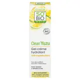 Gel crème Hydratant Anti-Imperfections Visage Yuzu Bio et Zinc Pca Clean'Yuzu SO'BIO ETIC
