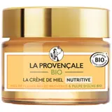 Crème Nutritive Visage Peau Normale à Sèche Bio Miel de Fleurs Bio IGP de Provence et Pulpe d'Olive Bio LA PROVENCALE BIO LA PROVENCALE BIO
