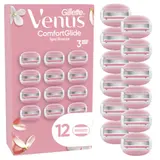 Lames de rasoir Pour Femme ComfortGlide Spa Breeze 3 Lames Parfumées au Freesia Bande Lubrifiante SkinCushion GILLETTE