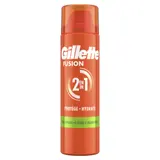 Gel à Raser 2in1 Protège & Hydrate pour Peaux Sensible à l'Huile d'Amande Douce Fusion GILLETTE