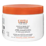 Après-Shampoing Homme Cheveux Barbe Sans Rinçage Adoucit Lisse Beurre De Karité Caféine Palmier Nain CANTU