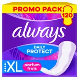 Serviettes Hygiéniques XL Parfum Frais Daily Protect ALWAYS