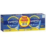 Tampons Compak 2 in 1 Regular Avec Applicateur TAMPAX