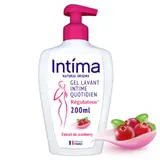 Gel Douche Intime Natural Origins Régulateur Active à l'Extrait de Cranberry INTIMA