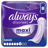 Serviettes pour Fuites Urinaires Maxi Protection Discreet ALWAYS