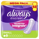 Serviettes pour Fuites Urinaires Protection Intégrale Small Discreet ALWAYS