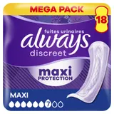 Serviettes pour Fuites Urinaires Maxi Protection Discreet ALWAYS