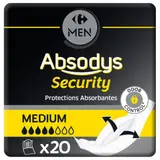 Protections fuites urinaires Homme Medium Absodys Security CARREFOUR MEN