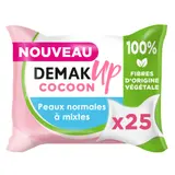 Lingettes Démaquillantes Cocoon Peau Normale à Mixte DEMAK'UP