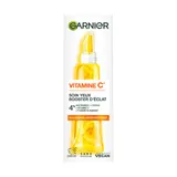 Crème Yeux Anti-cernes Anti-rides Eclat Niacinamide Caféine Vitamine C Poudre de Banane Skin Active GARNIER