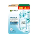 Masque Visage Sérum Réparateur Hyaluron Hydratant GARNIER