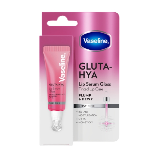 Sérum Gloss Lèvres Rosy Pink Spf 15 Gluta-Hya VASELINE