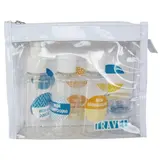 Trousse de toilette avec Flacons GLAMOUR PARIS