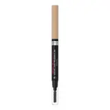 Crayon à Sourcils Pointe Triangulaire Teinte Cool Blond (102) Avec Brosse 24H Infaillible L'OREAL PARIS