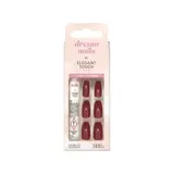 Faux Ongles  Dream Nails Wine  ELEGANT TOUCH