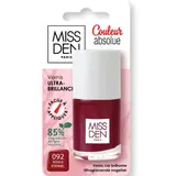 Vernis Couleur Absolue Teinte Rouge Eternel (092) Bio MISS DEN