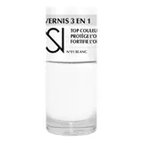 Vernis 3 En 1 Protection Renforcement Teinte N°01 Blanc NS