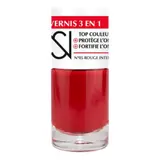 Vernis 3 en 1 couleur protection fortifiant Teinte Rouge Intense (05) NS