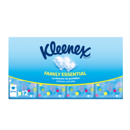 Mouchoirs 100% Recyclable Essential Family KLEENEX