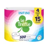 Papier Toilette Doux Et Résistant Infini LE TREFLE