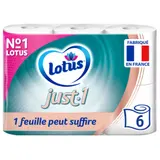 Papier Toilette Ultra Doux 5 Épaisseurs Tube Jetable Aqua Tube LOTUS