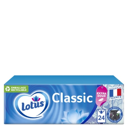 Mouchoirs Doux Et Resistant LOTUS