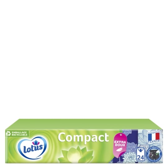 Mouchoirs Compact Doux Et Epais LOTUS