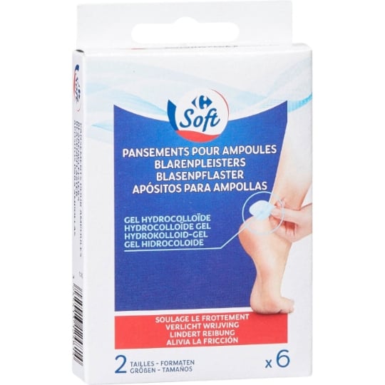 Pansements Ampoules Soft CARREFOUR SOFT