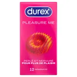 Préservatifs Perlés et Nervurés Extra Lubrifiés Pleasure Me DUREX