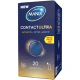 Préservatifs Ultra Fin Extra Lubrifié Contact Ultra MANIX