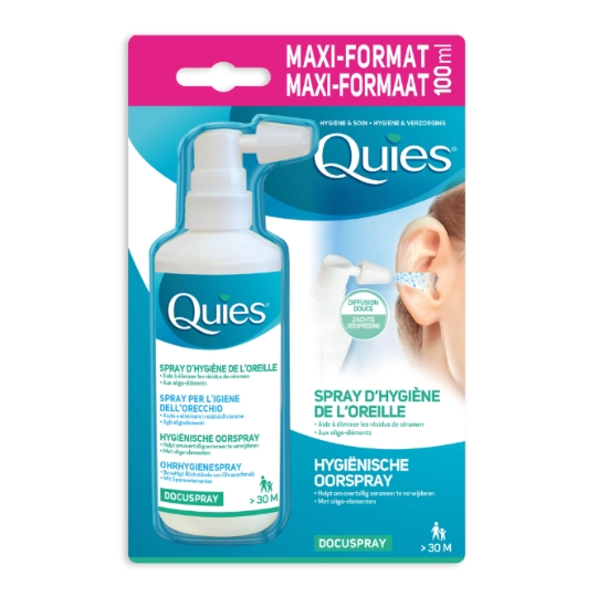 Spray auriculaire Hygiène de l'Oreille Aux Oligo-éléments QUIES