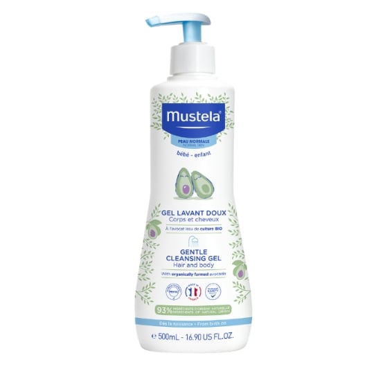 Gel douche bébé Doux Corps et Cheveux MUSTELA