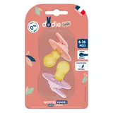 Sucettes Caoutchouc Ronde 6-36 Mois Sous Le Soleil DODIE DODIE