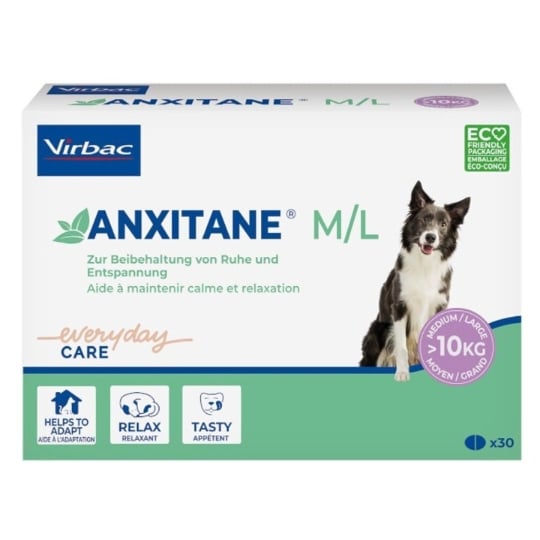 Virbac Anxitane M & L - 30 Comprimés VIRBAC