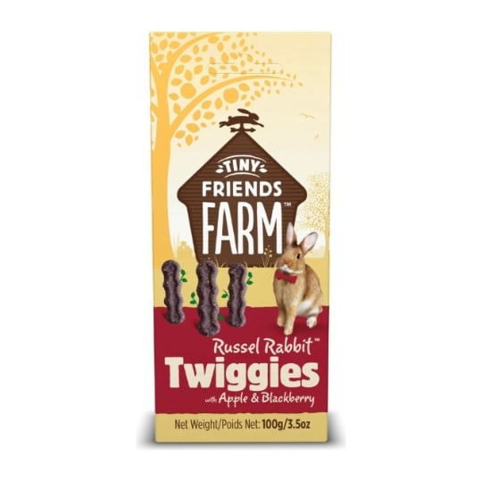 Friandises Lapin Twiggies - Pomme & Mûres - Supreme Tiny Friends 100 G SCIENCE SELECTIVE