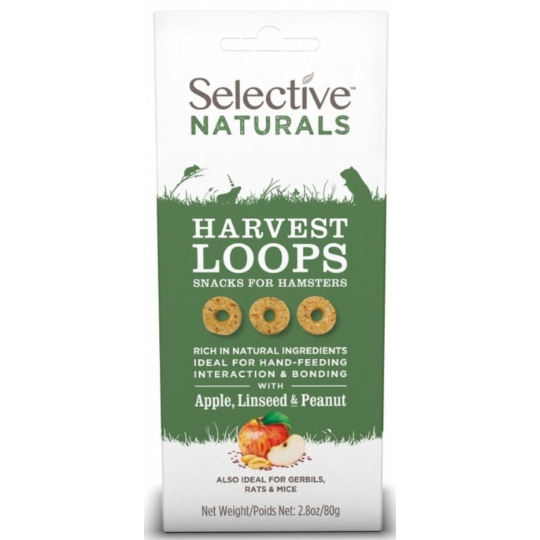 Supreme Science Selective Naturals Harvest Loops Hamster - 80 G SUPREME SCIENCE