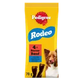 Friandises chien récompenses Rodeo au boeuf PEDIGREE x4 - 70g
