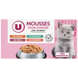 Sachet fraicheur pour chaton Mousse tendre, 4x85g