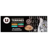 Sachet fraicheur pour chat Terrines viande poisson, 12x85g