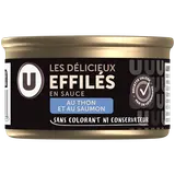 Barquette pour chat Les délicieux effilés en sauce poissons - 100g