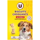 Friandises Biscuits croquants pour chien boeuf/céréales/calcium 500g