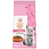 Croquettes riches en poulet pour chaton  2kg