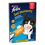 Deli Moments, de savoureuses friandises liquides pour chat au poulet FELIX 4x10g