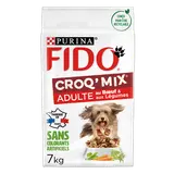 Croquettes boeuf et légumes pour chien adulte FIDO sac 7kg