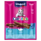 Friandise pour chat catstick au saumon VITAKRAFT x3 18g