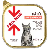 Barquette chat saumon PRIX MINI 300g