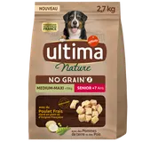 Croquettes pour Chien MedMax No Grain Senior Poulet ULTIMA 2.7kg