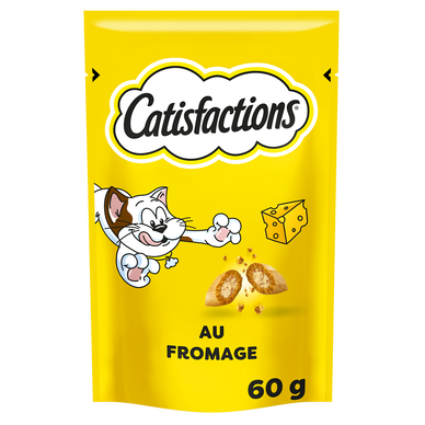 Friandises chat et chaton au fromage CATISFACTIONS - 60g