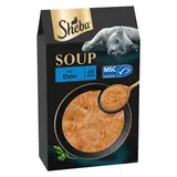 Sachets fraîcheur chat Soupe au thon SHEBA - 4x40g