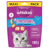 Maxi Friandises chat au saumon Temptations WHISKAS - 180g